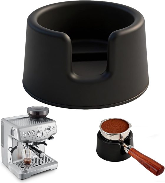 Silicone Portafilter Holder & Tamping Station | Espresso Machine