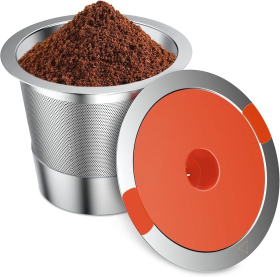 Reusable K Cups coffee pods for Keurig 1.0 and 2.0:Stainless Steel