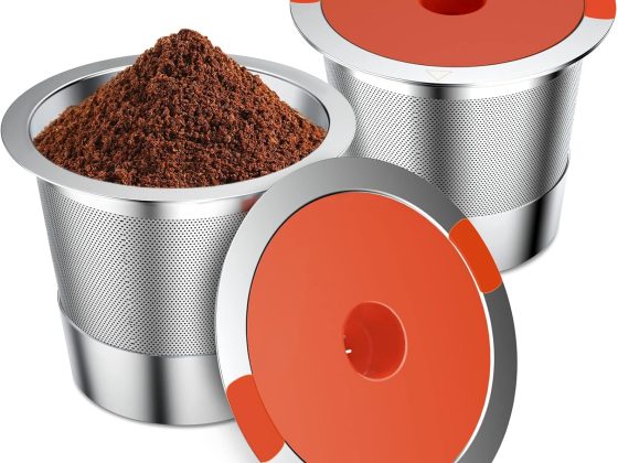 2 Pack Reusable K Cups coffee pods for Keurig 1.0 and 2.0:Stainless