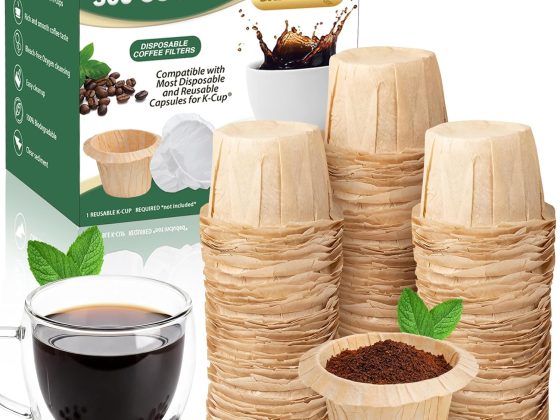 CAPMESSO Disposable Coffee Paper Filters Replacement Keurig Filter