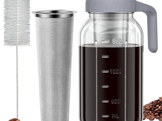 JunVpic Cold Brew Coffee Maker Jar – 64oz Wide