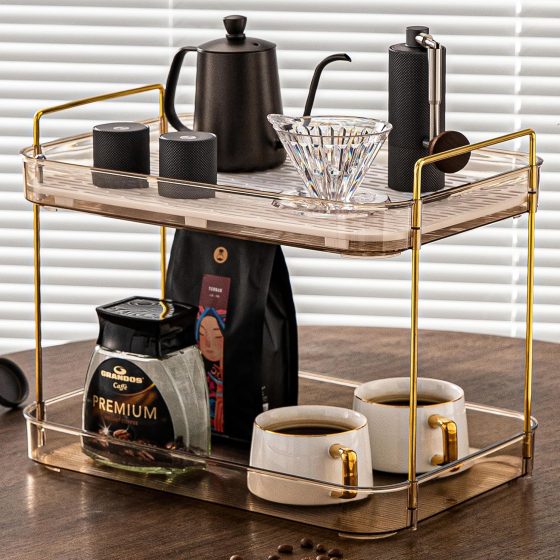 Coffee Bar Accessories, Station Organizers,Large Capacity Storage
