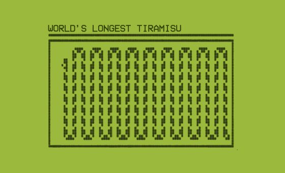 World’s Longest Tiramisu Is Over A Quarter Mile Lengthy