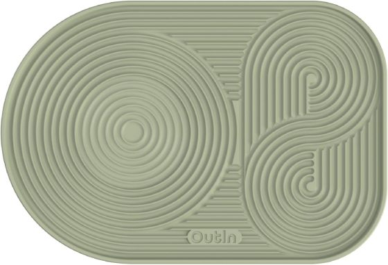 OutIn Silicone Coffee Mat, Foldable Waterproof, Drip Tray Mat
