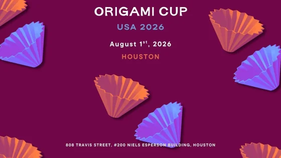 ORIGAMI CUP USA 2026 Celebrates The Collaborative Artwork Of Pour-Over Espresso Brewing In Houston, Texas