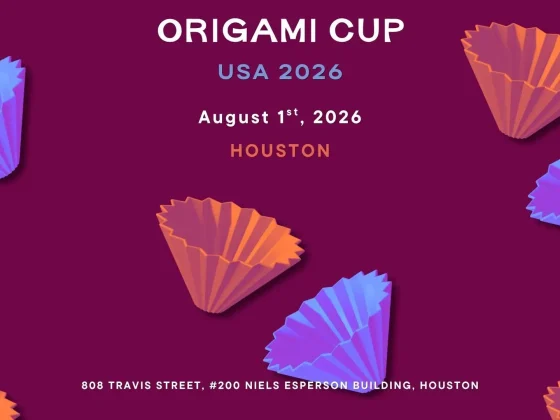 ORIGAMI CUP USA 2026 Celebrates The Collaborative Artwork Of Pour-Over Espresso Brewing In Houston, Texas