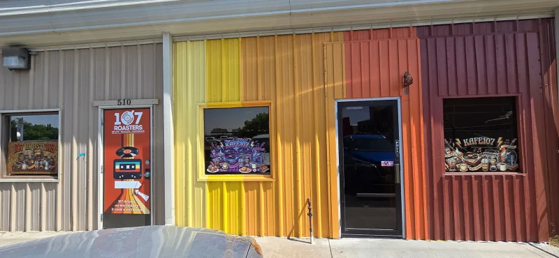 Construct-Outs Of Espresso: 107 Roasters & Cafe In Amarillo, TX