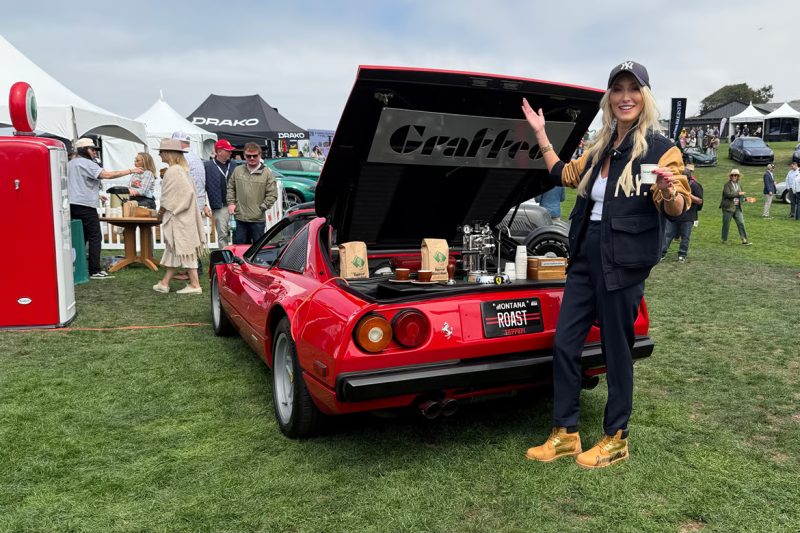 Graffeo Is Giving Away Their Ferrari With An Espresso Machine In The Engine