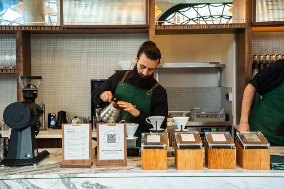 Construct-Outs Of Espresso: Workshop Cafe & Academy In London, UK