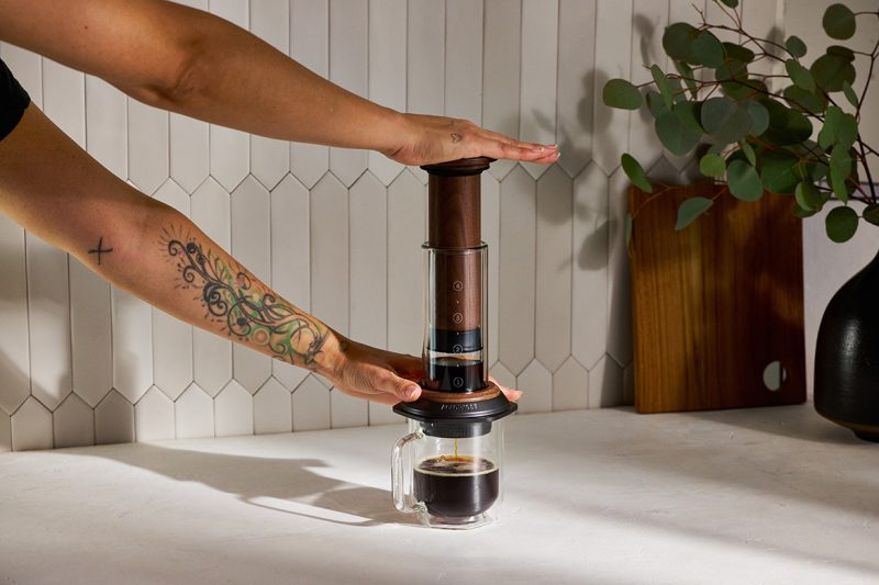 The AeroPress Goes Premium With The New Walnut