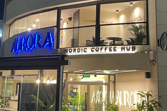 Construct-Outs Of Espresso: Aurora Espresso Hub In Amman, Jordan