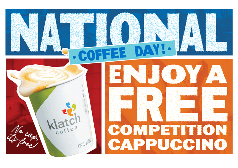 Klatch Espresso Celebrates Nationwide Espresso Day September 29, 2026