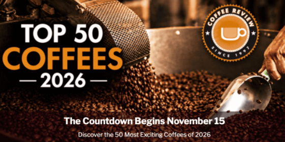 High 50 Coffees of 2026: Countdown Begins November 15